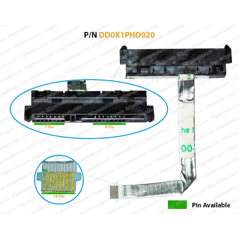 HDD Cable For HP Pavilion 15 AK 15AK DD0X1PHD020 6017B0587801 POLO